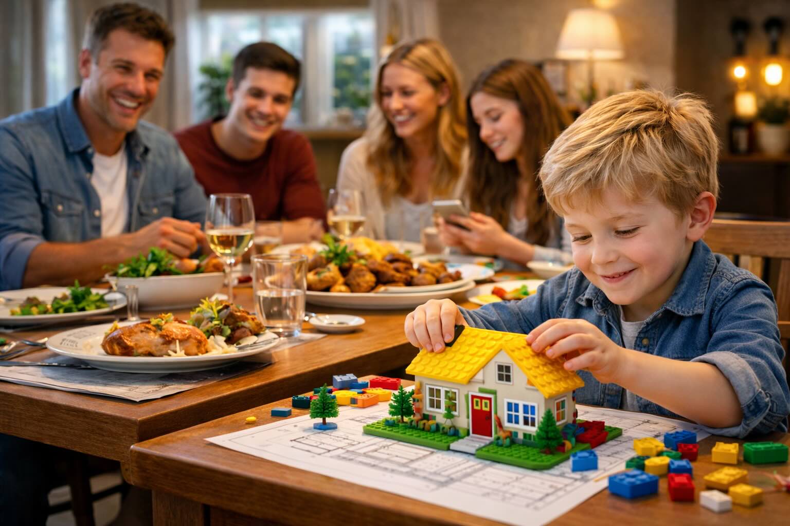 The Quitely Evolving Family Formation