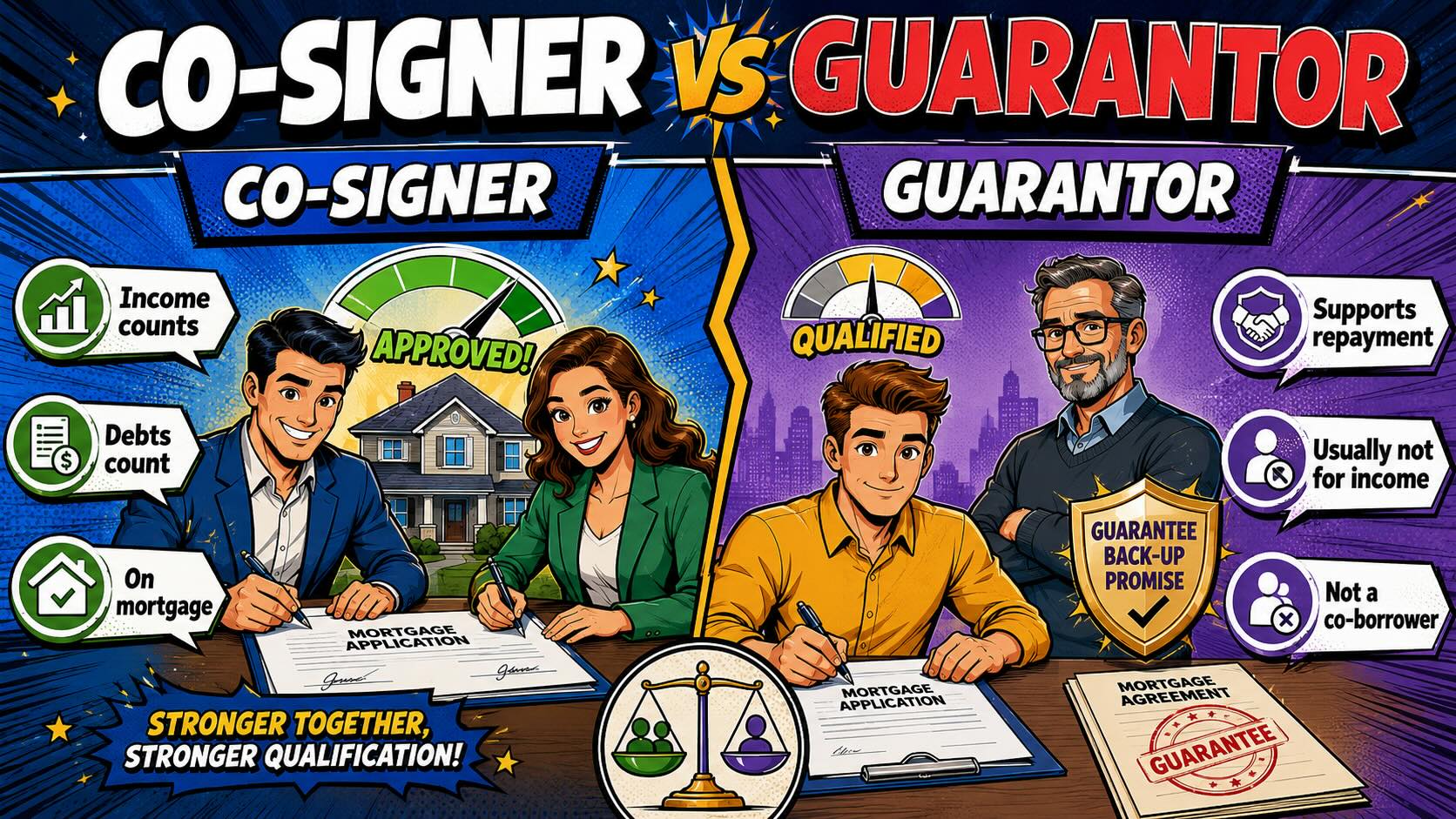 Co-Signer vs Gurantor – What’s the Difference?